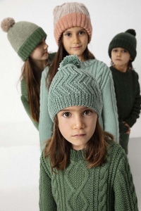 2541-05 Modèle Bonnet en Lang Yarns Atlantis