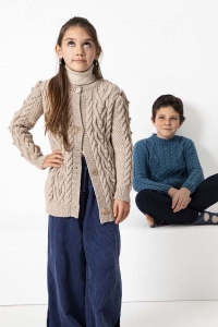 2541-11 Modèle Gilet en Lang Yarns Atlantis