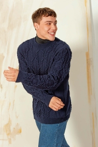 2544-10 Modèle Pull homme en Lang Yarns Merino 120