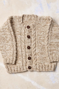 2583-04 Modèle Siv Gilet en Lang Yarns Baby Cotton Naturally Colored