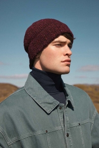 2587-088 Modèle Alec Bonnet en Lang Yarns Donegal Tweed+