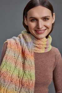 2588-070 Modèle Vesta Écharpe en Lang Yarns Harmony