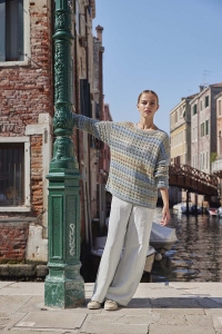 2591-011 Modèle Sydney Pull en Lang Yarns Illusion