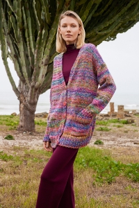 2596-004 Modèle Cyra Gilet en Lang Yarns Prisma
