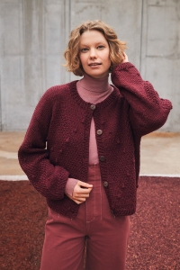2597-005 Modèle Noelle Gilet en Lang Yarns Naturalis