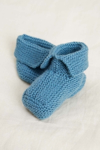2599-006 Modèle Tait Chaussons en Lang Yarns Merino 200 Bébé