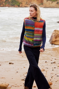 2600-004 Modèle Varinia Gilet sans manches en Lang Yarns Infinity