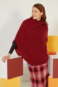 274-68 Modèle Poncho en Lang Yarns Phoenix