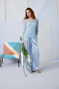 284-08 Modèle Chantelle Pull en Lang Yarns Lino