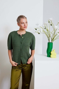 284-30 Modèle Kayla Gilet en Lang Yarns Noelle