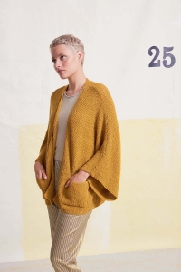 284-51 Modèle Yemima Gilet en Lang Yarns Regina