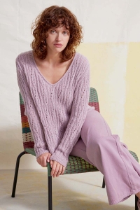 284-67 Modèle Trixie Pull en Lang Yarns Regina