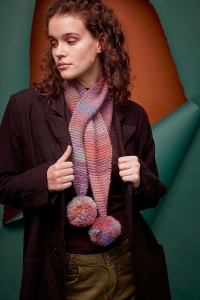 286-21 Modèle Nena Écharpe en Lang Yarns Aurora