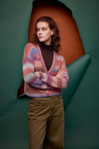 286-22 Modèle Shirley Veste en Lang Yarns Aurora