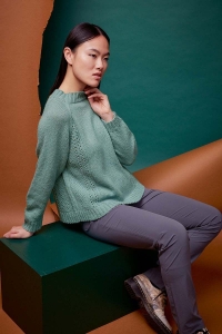 286-24 Modèle Lorena Pull raglan en Lang Yarns Regina