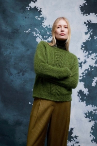 286-39 Modèle Temperance Pull Top Down en Lang Yarns Mohair Luxe