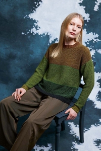 286-40 Modèle Yelisa Pull en Lang Yarns Nomad