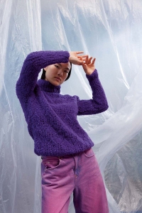 286-64 Modèle Flurina Pull en Lang Yarns Phoenix