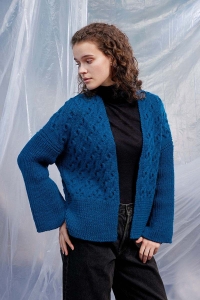 286-83 Modèle Indira Gilet Top Down en Lang Yarns Carpe Diem