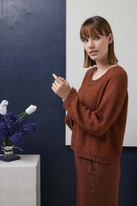 288-38 Modèle Linde Pullover en Lang Yarns Vaya