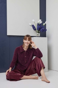 288-40 Modèle Hedi Gilet en Lang Yarns Velvet