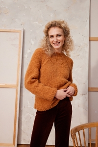 290-002 Modèle Elara Pull en Lang Yarns Avalon