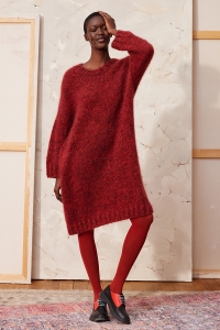 290-007 Modèle Suna Robe en Lang Yarns Mohair Luxe