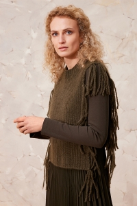 290-018 Modèle Otelia Débardeur en Lang Yarns Cashmere Light