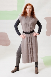 290-037 Modèle Suri Tunique en Lang Yarns Merino 200 Bébé et Cashmere Dreams