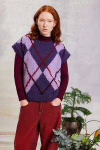 290-059 Modèle Risha Débardeur en Lang Yarns Baby Lama