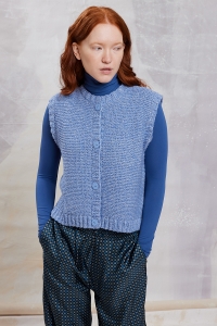 290-073 Modèle Ovidia Gilet en Lang Yarns Luma