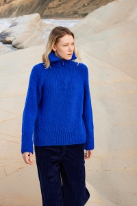 291-02 Modèle Continuum Pull en Wool Addicts by Lang Yarns Promise