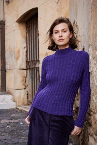 291-12 Modèle Old Town Pull en Wool Addicts by Lang Yarns Spirit
