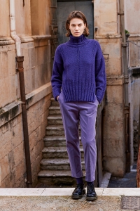 291-14 Modèle Countryard Pull en Wool Addicts by Lang Yarns Memory