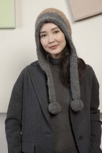 990-77 Modèle  Bonnet en Lang Yarns Passione