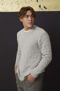 990-211 Modèle  Pull en Lang Yarns  Soft Cotton