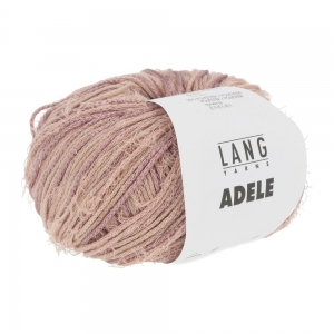Lang Yarns Adele - Pelote de 50 gr - Coloris 0009 Rose