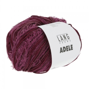 Lang Yarns Adele - Pelote de 50 gr - Coloris 0064 Bordeaux