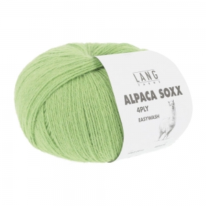 Lang Yarns Alpaca Soxx 4 Fils - Pelote de 100 gr - Coloris 0016 Vert