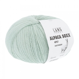 Lang Yarns Alpaca Soxx 4 Fils - Pelote de 100 gr - Coloris 0092 Sauge