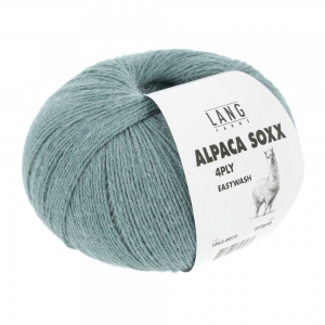 Lang Yarns Alpaca Soxx 4-ply - Pelote de 100 gr - Coloris 0072 Menthe Foncé