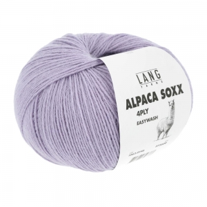 Lang Yarns Alpaca Soxx 4-ply - Pelote de 100 gr - Coloris 0146 Lilas Claire