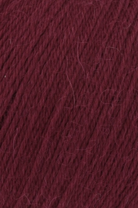Lang Yarns Alpaca Soxx 4 fils - Pelote de 100 gr - Coloris 0062 Vineux