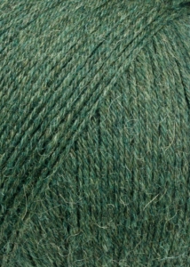 Lang Yarns Alpaca Soxx 4 fils - Pelote de 100 gr - Coloris 0098 Olive Mélangé