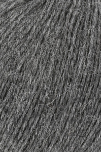 Lang Yarns Alpaca Soxx 4 fils - Pelote de 100 gr - Coloris 0105 Gris Foncé Mélangé