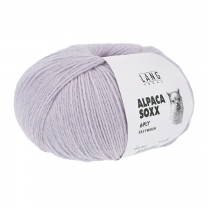 Lang Yarns Alpaca Soxx 6 Fils-6 Ply - Pelote de 150 gr - Coloris 0007 Lilas