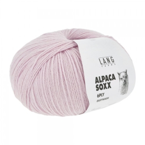 Lang Yarns Alpaca Soxx 6 Fils-6 Ply - Pelote de 150 gr - Coloris 0009 Rose