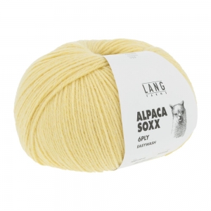 Lang Yarns Alpaca Soxx 6 Fils-6 Ply - Pelote de 150 gr - Coloris 0014 Jaune