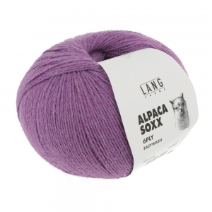 Lang Yarns Alpaca Soxx 6 Fils-6 Ply - Pelote de 150 gr - Coloris 0066 Oiellet Mélangé