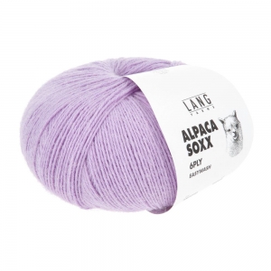 Lang Yarns Alpaca Soxx 6-ply - Pelote de 150 gr - Coloris 0145 Mauve